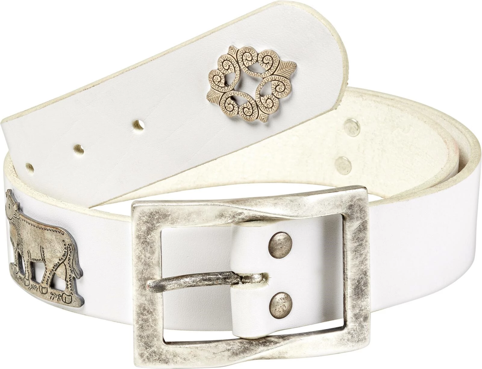 Gürtel Chüeli weiss 100 cm