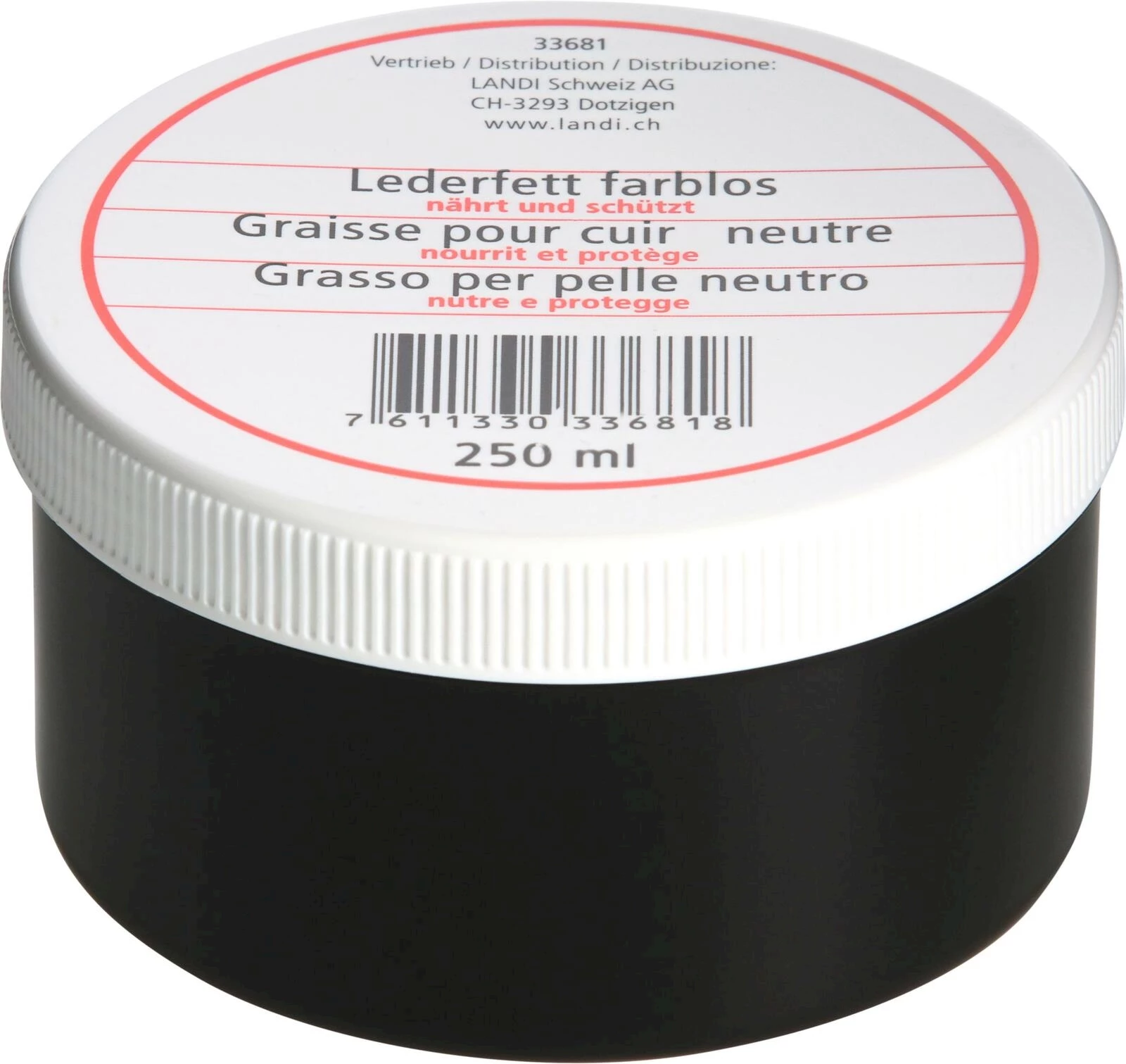 Glanzfett farblos 250 ml