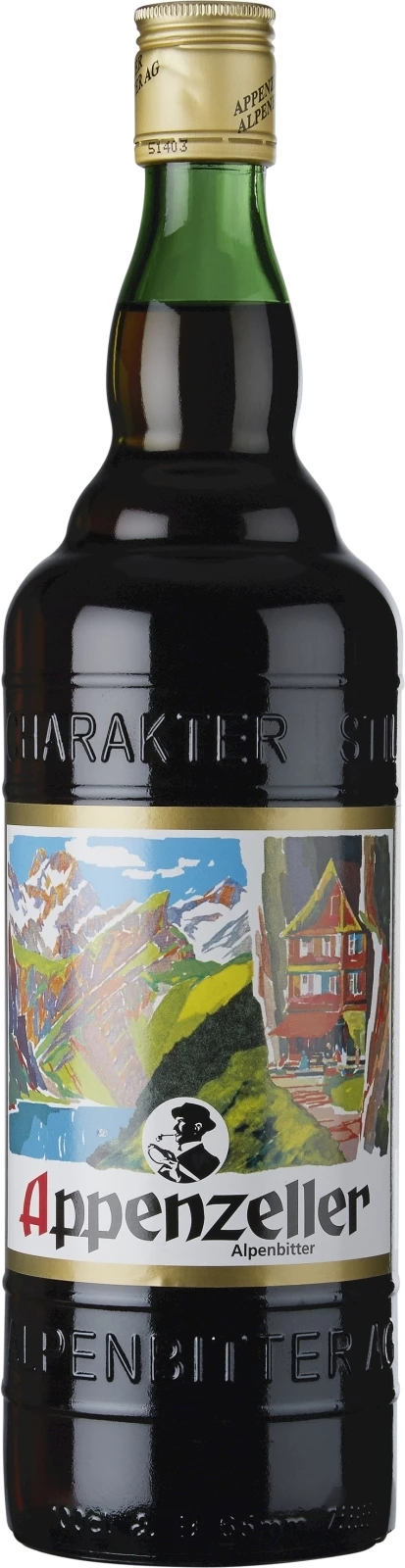 Appenzeller Alpenbitter 29% 100cl