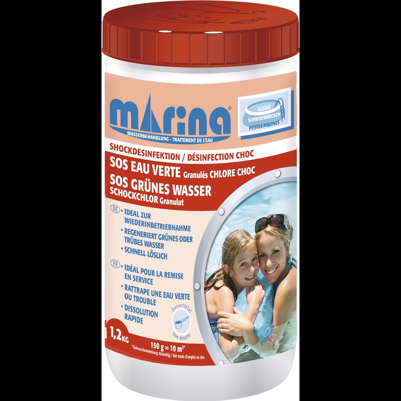 Granulés choc au chlore 1,2 kg Acheter - Produits chimiques pour piscine -  LANDI