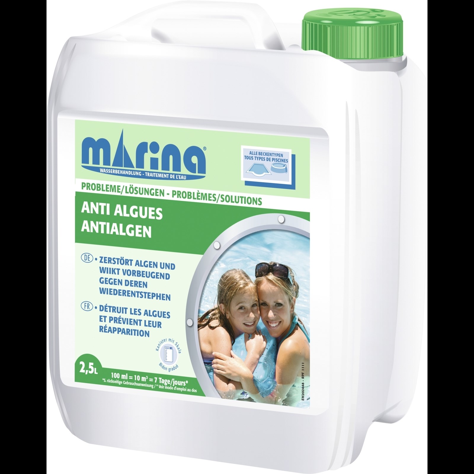 Produit anti-algues 2,5 l Acheter - Produits chimiques pour piscine - LANDI