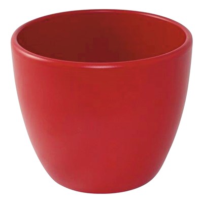 Cache-pot Basic II rouge 15 cm
