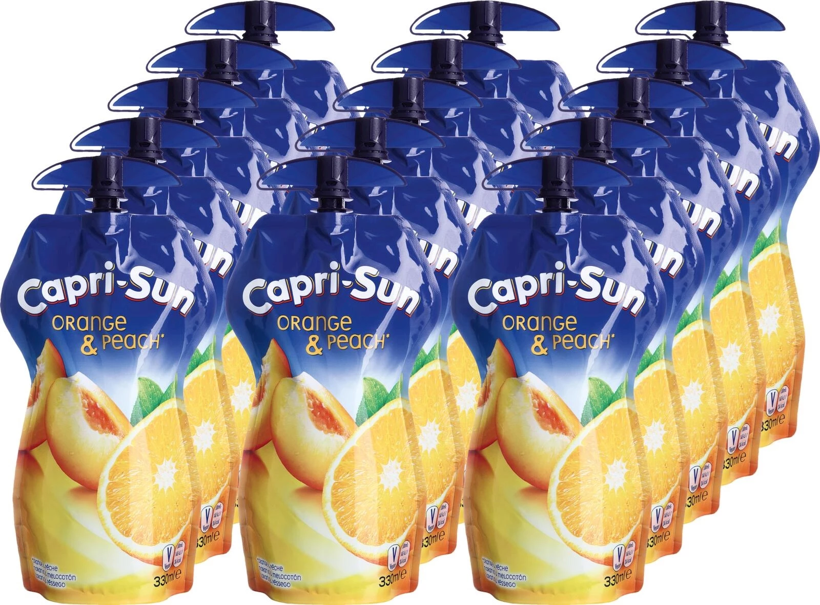 Capri Sun Orange-Peach 15×33cl