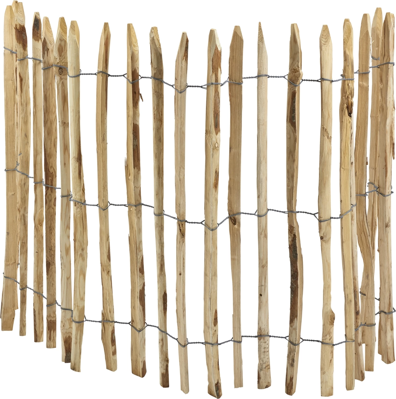 Staketenzaun rustikal 1 × 10 m kaufen Holzzäune LANDI