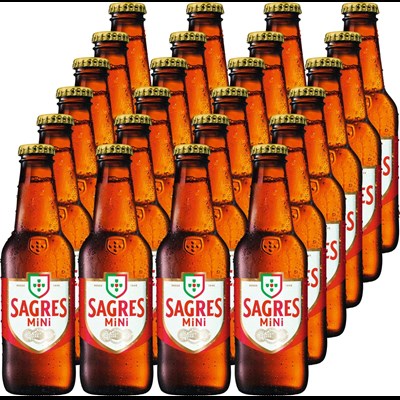 Bière Sagres 24 × 25 cl