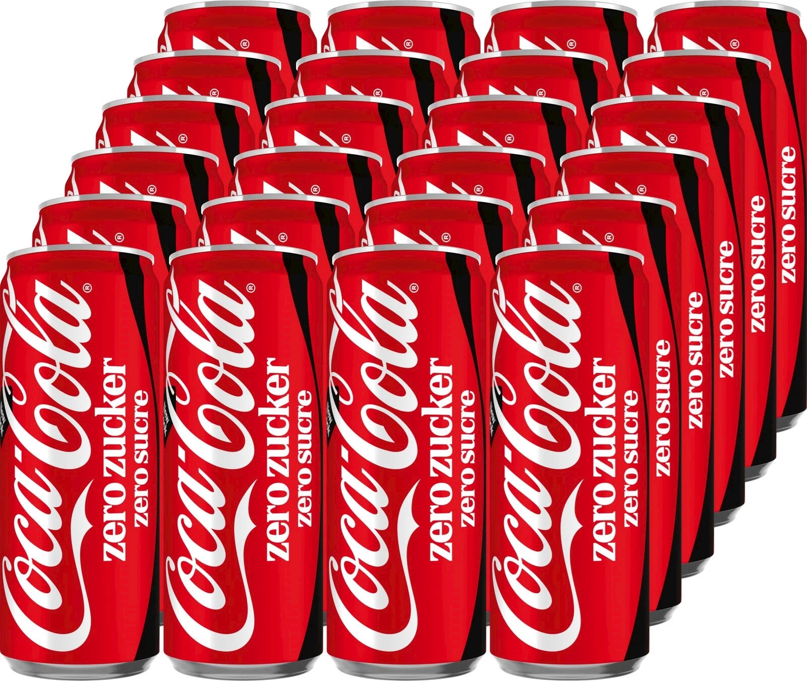 Coca-Cola Zero boîte 24 × 33 cl