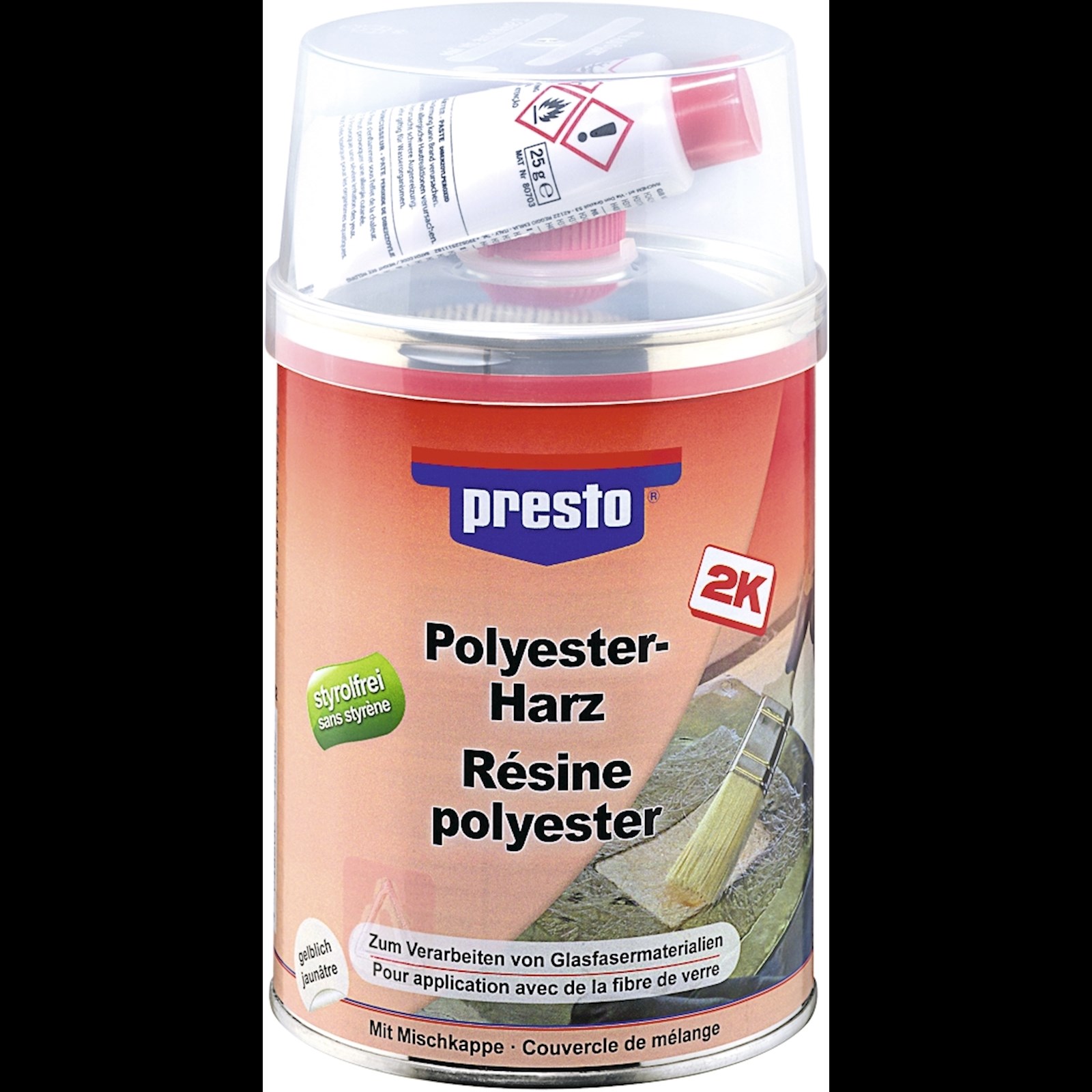 Résine de polyester II 1 kg Acheter - Articles de rénovation - LANDI