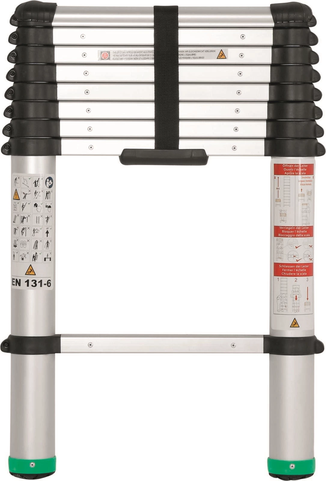 Teleskopleiter 9 Sprossen