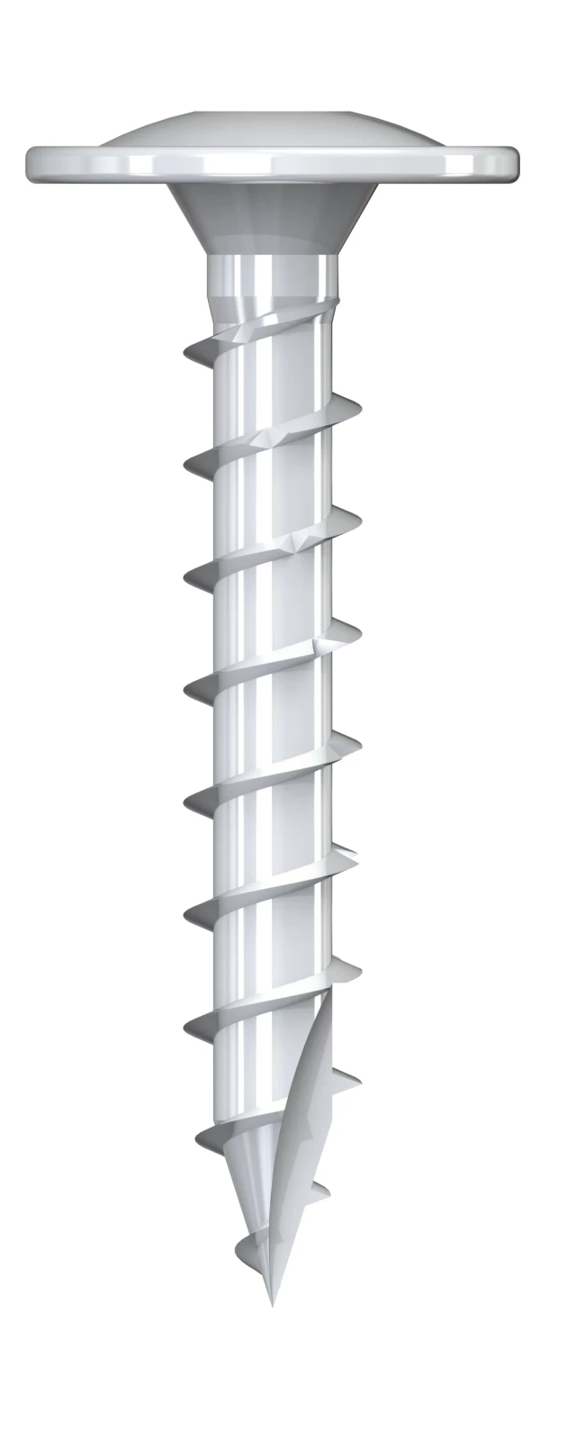 Pfostenschr. silber 10×40mm 10Stk