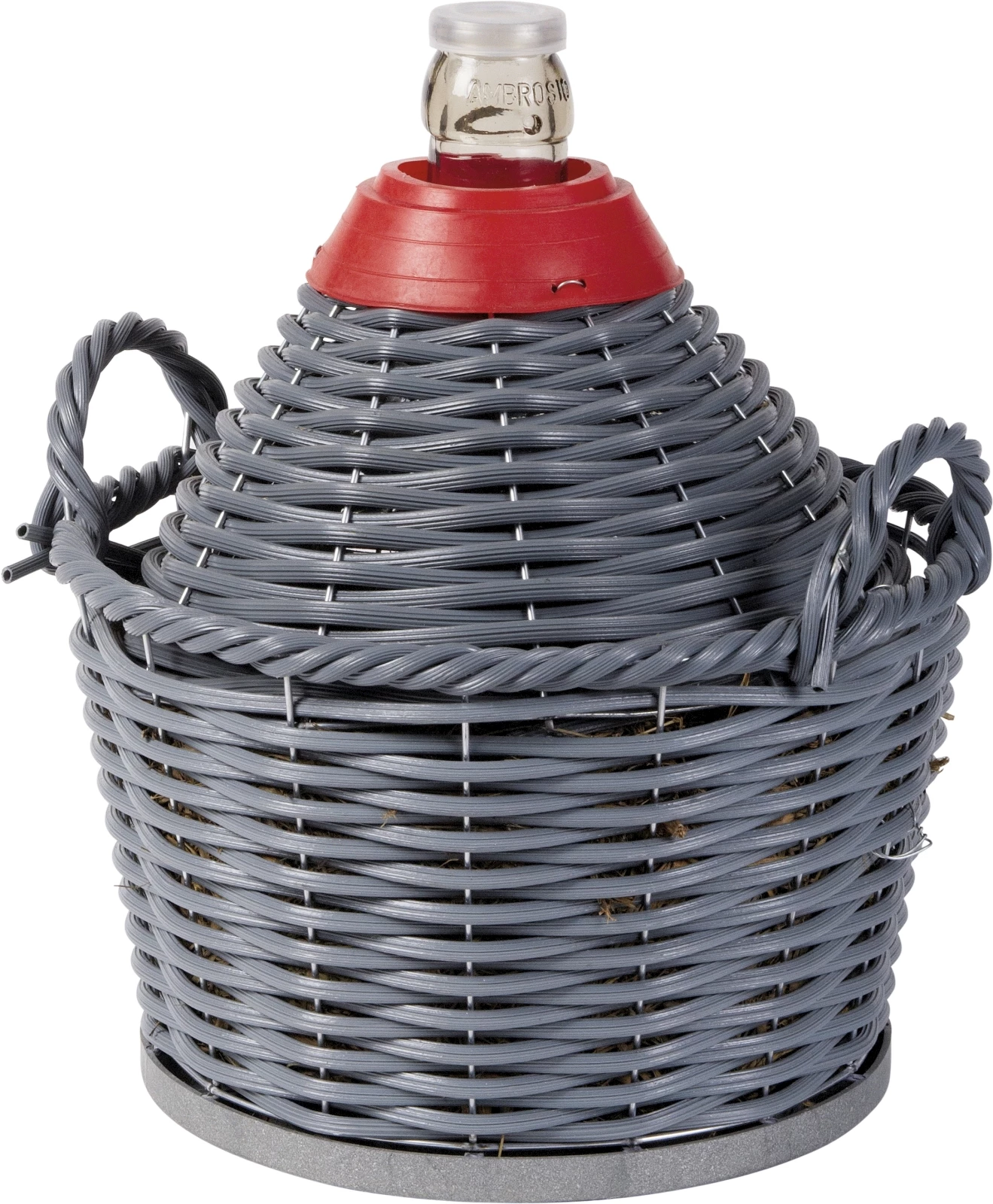 Korbflasche mit Plastik 12 l