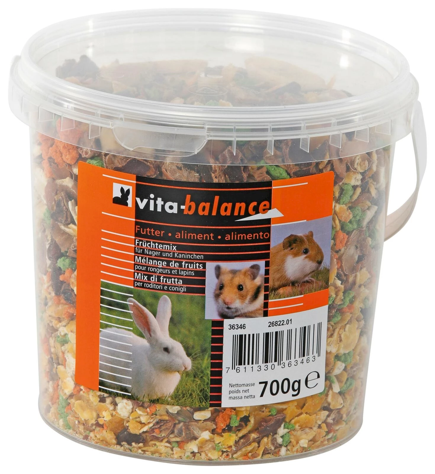 Früchtemix für Nager 700 g