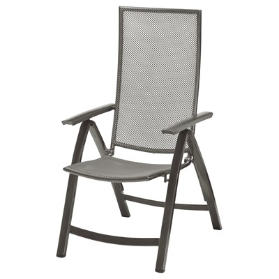 Chaise métal déployé 111 × 55 × 70 cm