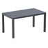 Table anthracite 140×80×75cm