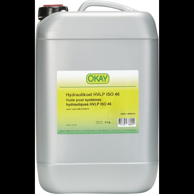 Hydrauliköl HVLP ISO 46 Okay 9 kg