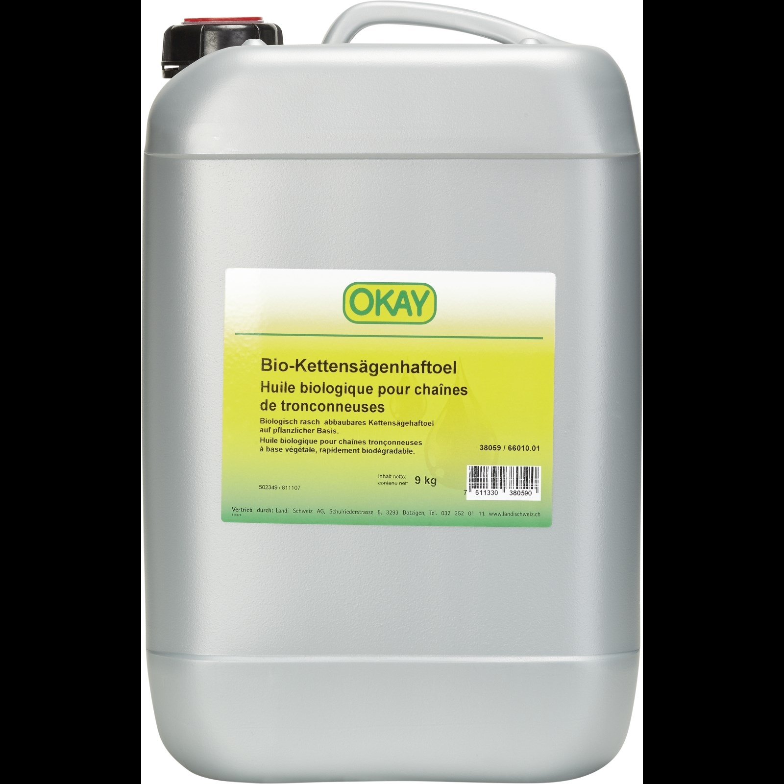 Kettensägenhaftöl Bio Okay 9 kg kaufen - Motorenöle - LANDI