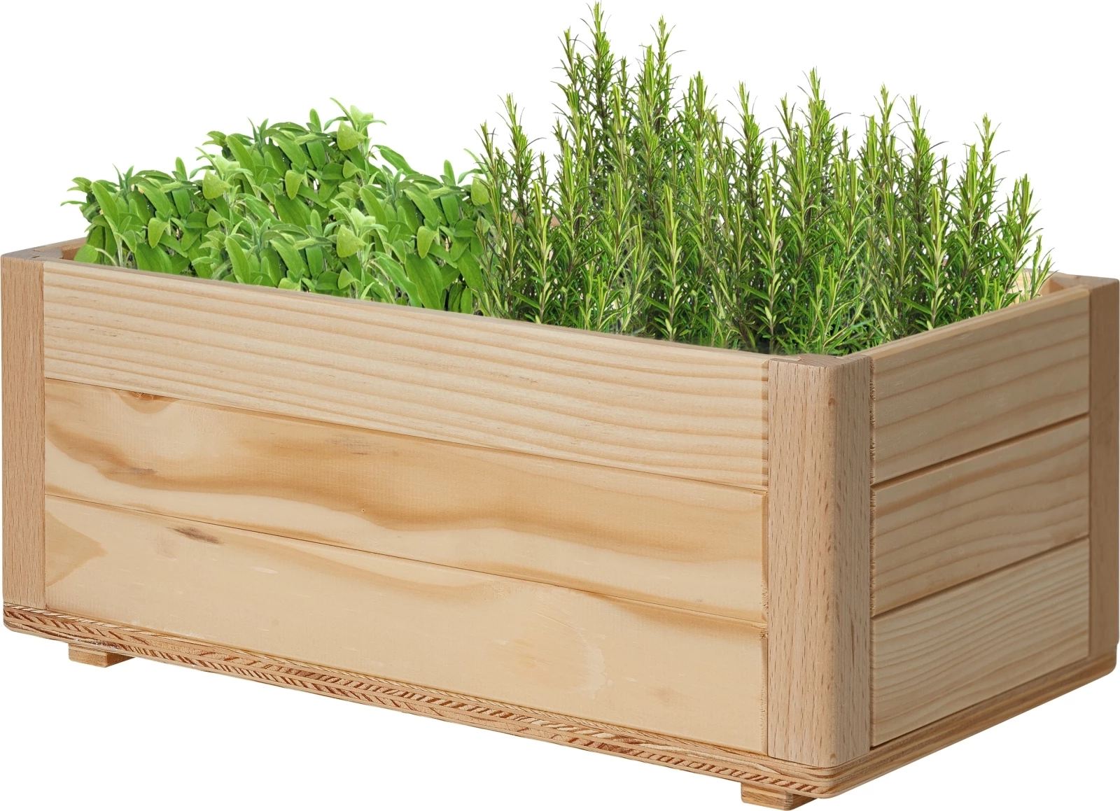 Blumenkiste Holz natur klein kaufen Basteln LANDI