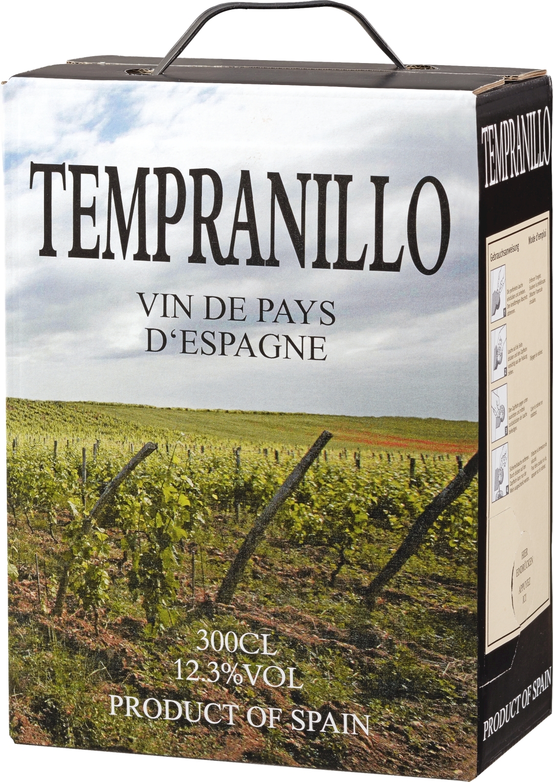 Tempranillo bag online in box