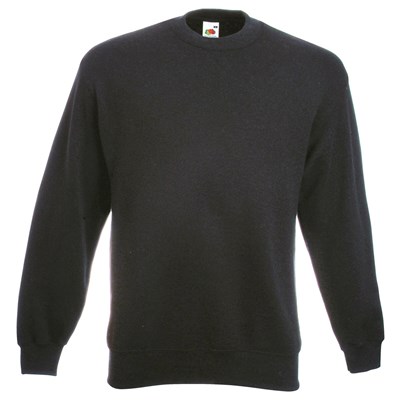 Sweatshirt noir t. XL