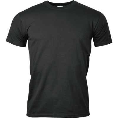 T-shirt noir t. XXL