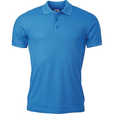 Polo Shirt blau Gr. M