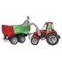 Traktor mit Frontlader/Kippanhänger