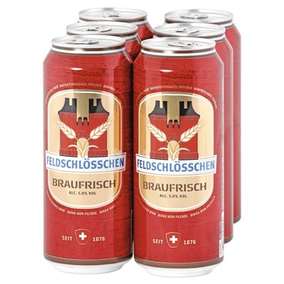 Bière Feld. Braufrisch boî. 6×50cl