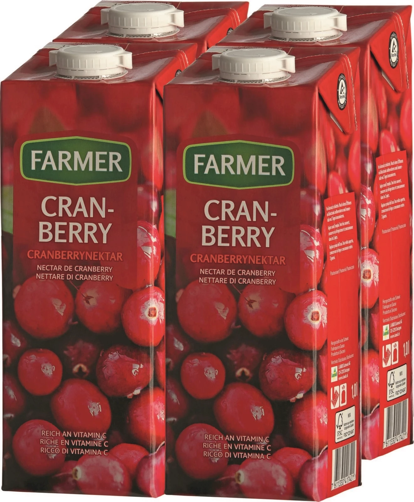 Cranberry Farmer 4 × 100 cl