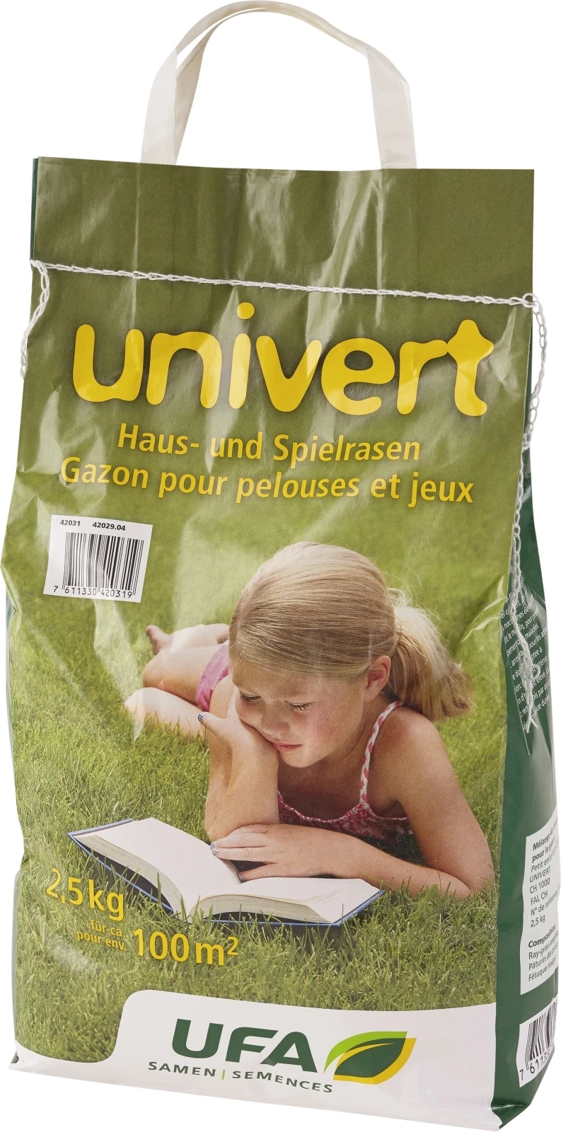 Haus- und Spielrasen Univert 2,5 kg