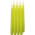 Bougie pointue vert lime 2,2×24cm