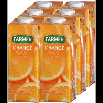 Jus d'orange Farmer 6 × 100 cl