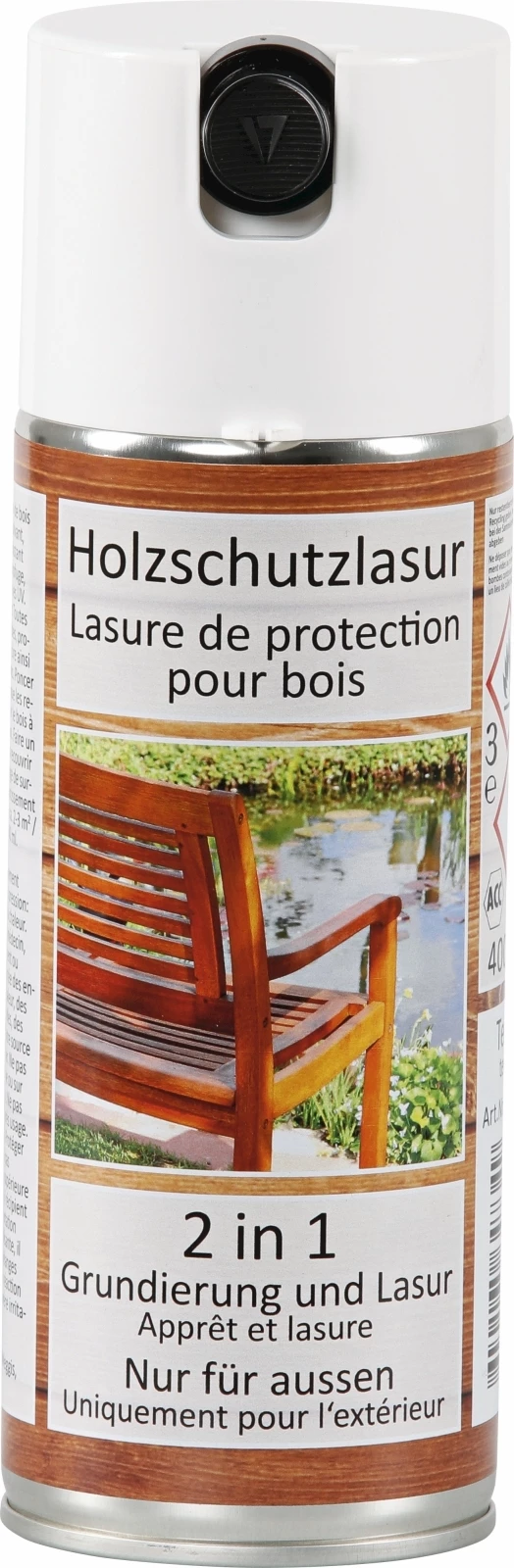 Holzschutzlasur Teak 400 ml