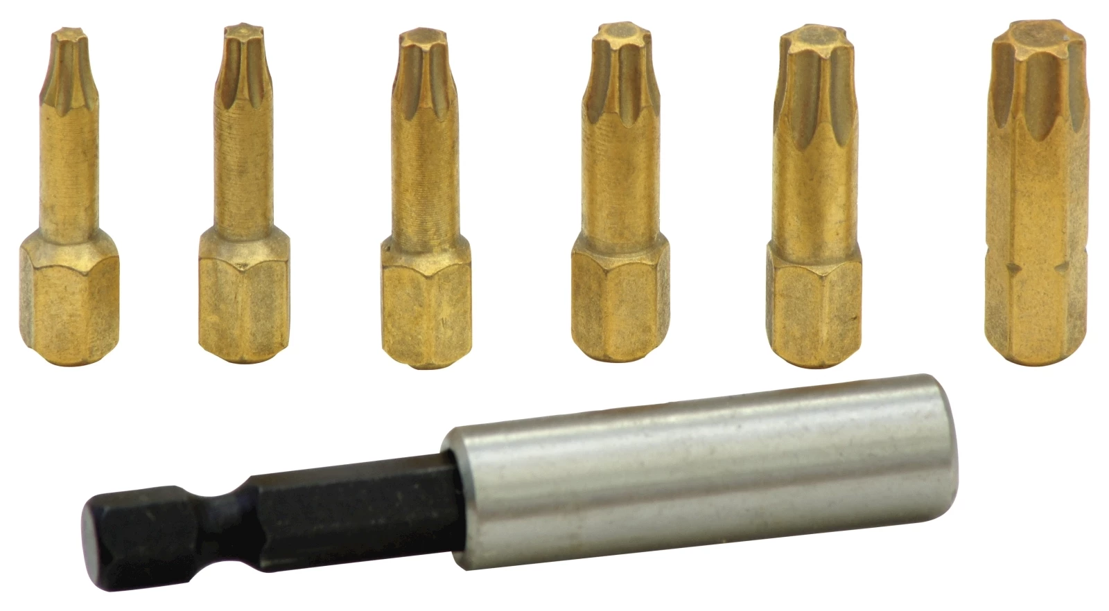 Bit-Satz Torx Diamant 7-teilig