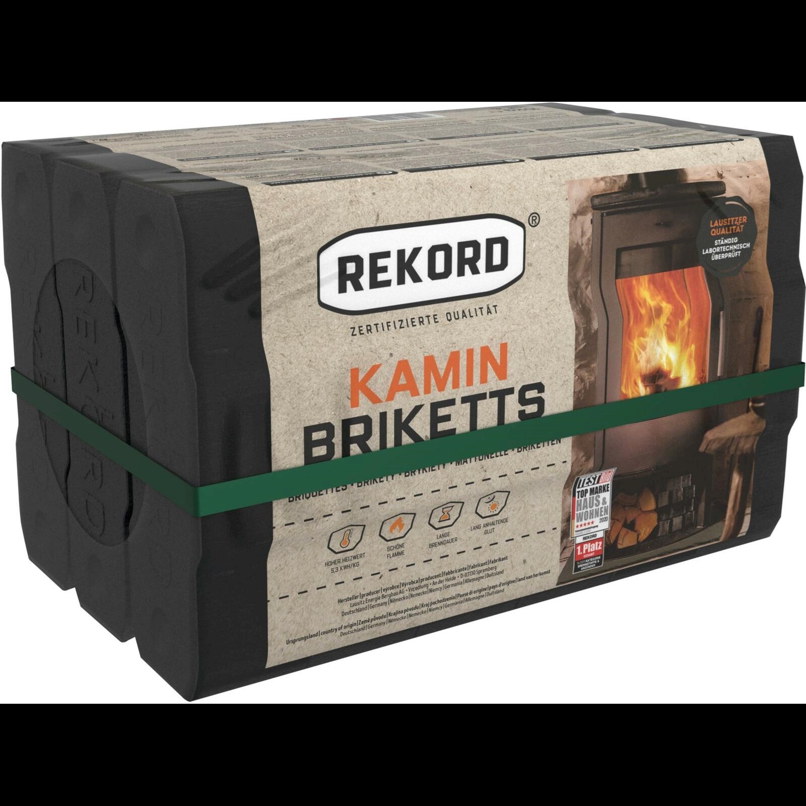 Briquettes Rekord 10 kg Acheter - Briquettes de chauffage - LANDI