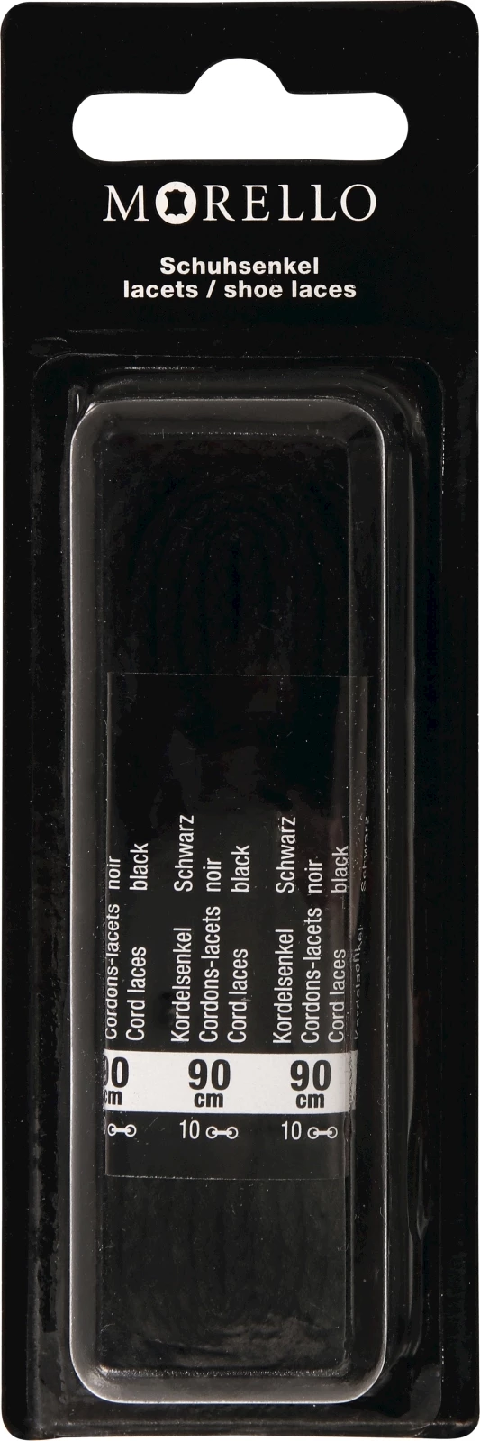 Lacets tissu côtelé 90 cm