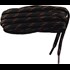 Kordelsenkel schwarz/braun 160cm
