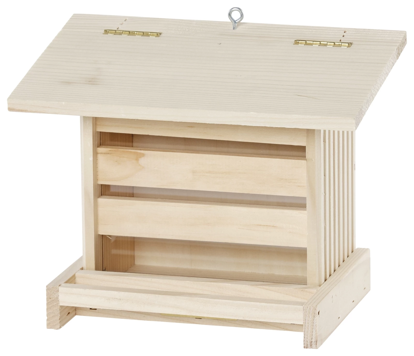 Vogelfutterhaus Wandautomat Natur