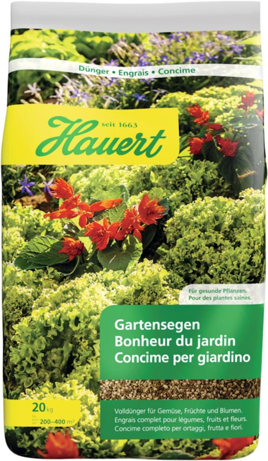 Volldünger Gartensegen HBG 20 kg