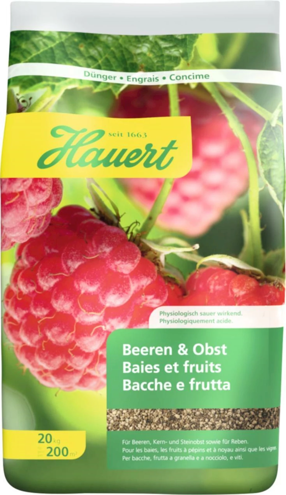 Beeren- und Obstdünger HBG 20 kg