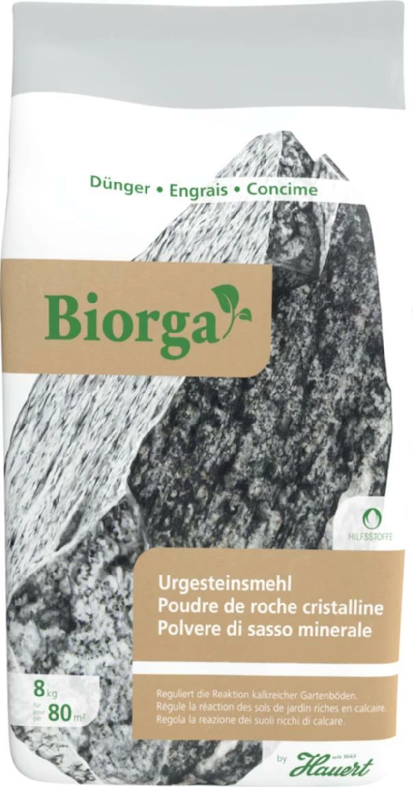 Urgesteinsmehl Biorga HBG 8 kg