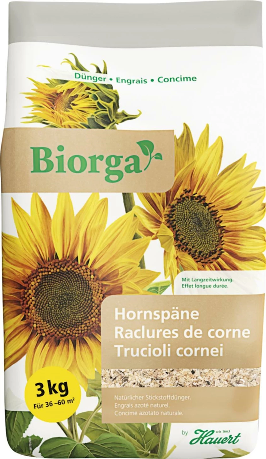 Hornspäne Biorga HBG 3 kg