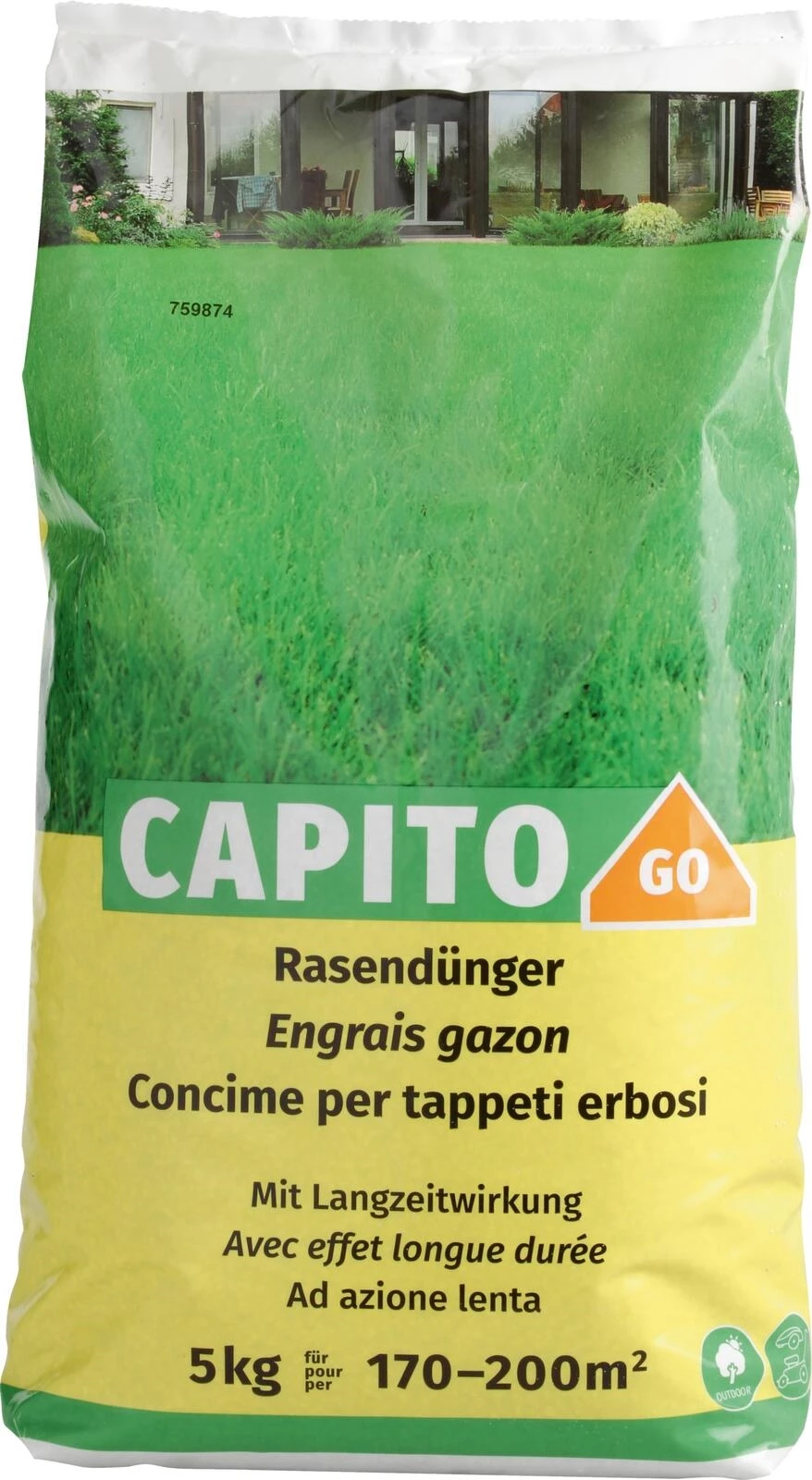 Engrais gazon long Capito 5 kg