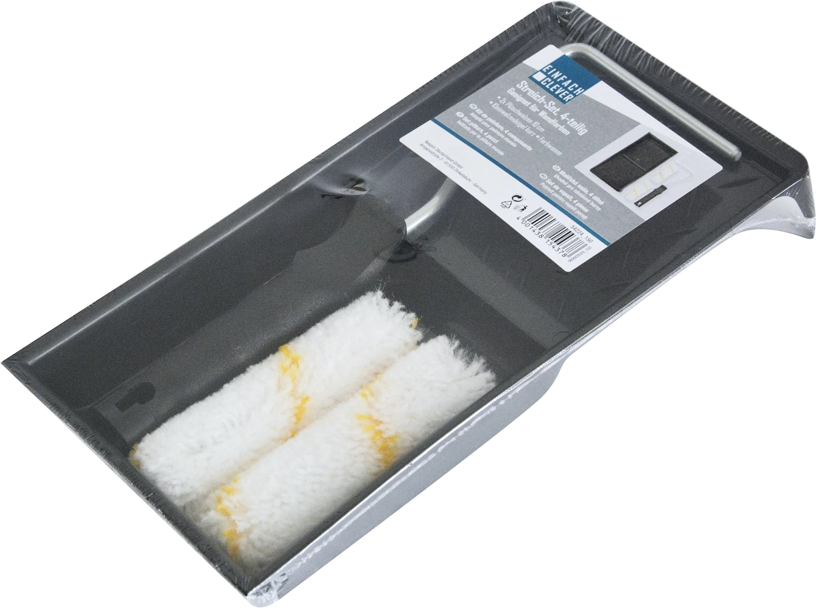 Roller-Set Plüsch 4-teilig