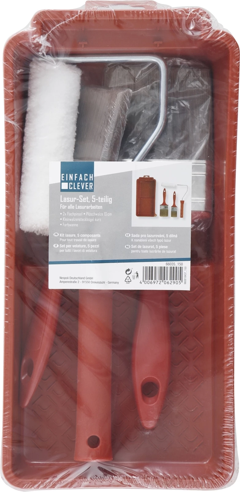 Lasur-Set 5-teilig II