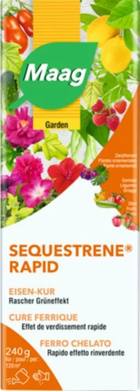 Sequestrene Rapid Maag 240 g