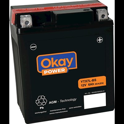 Batterie de démarrage OKAY Power 74Ah/7 Acheter - Accessoires voitures -  LANDI