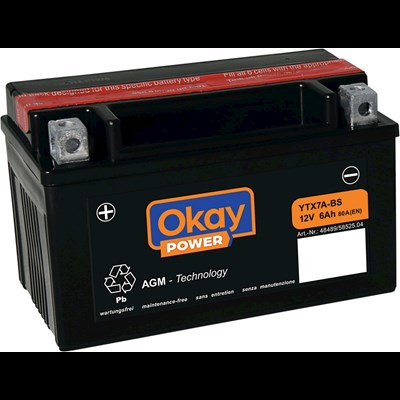 Batterie Moto YTX9-BS Okay Acheter - Accessoires voitures - LANDI