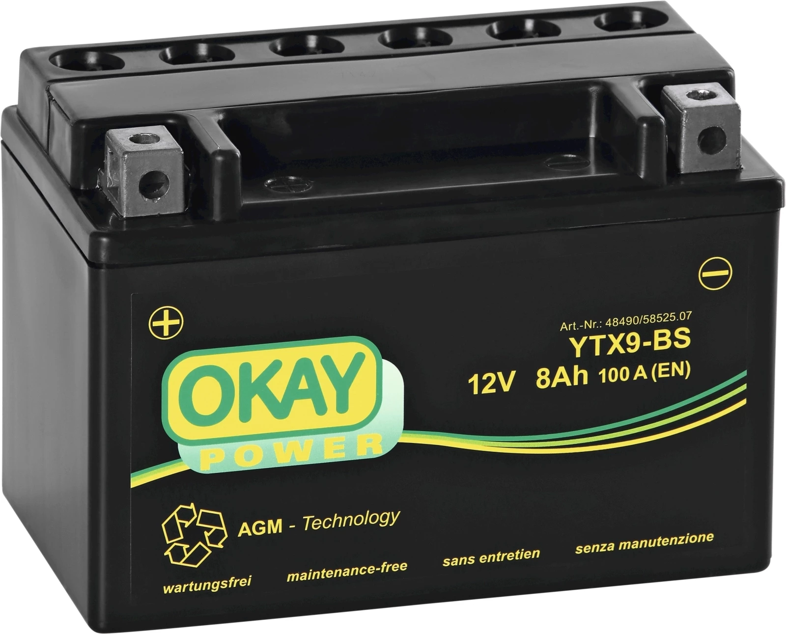 Ytx9 bs аккумулятор характеристики