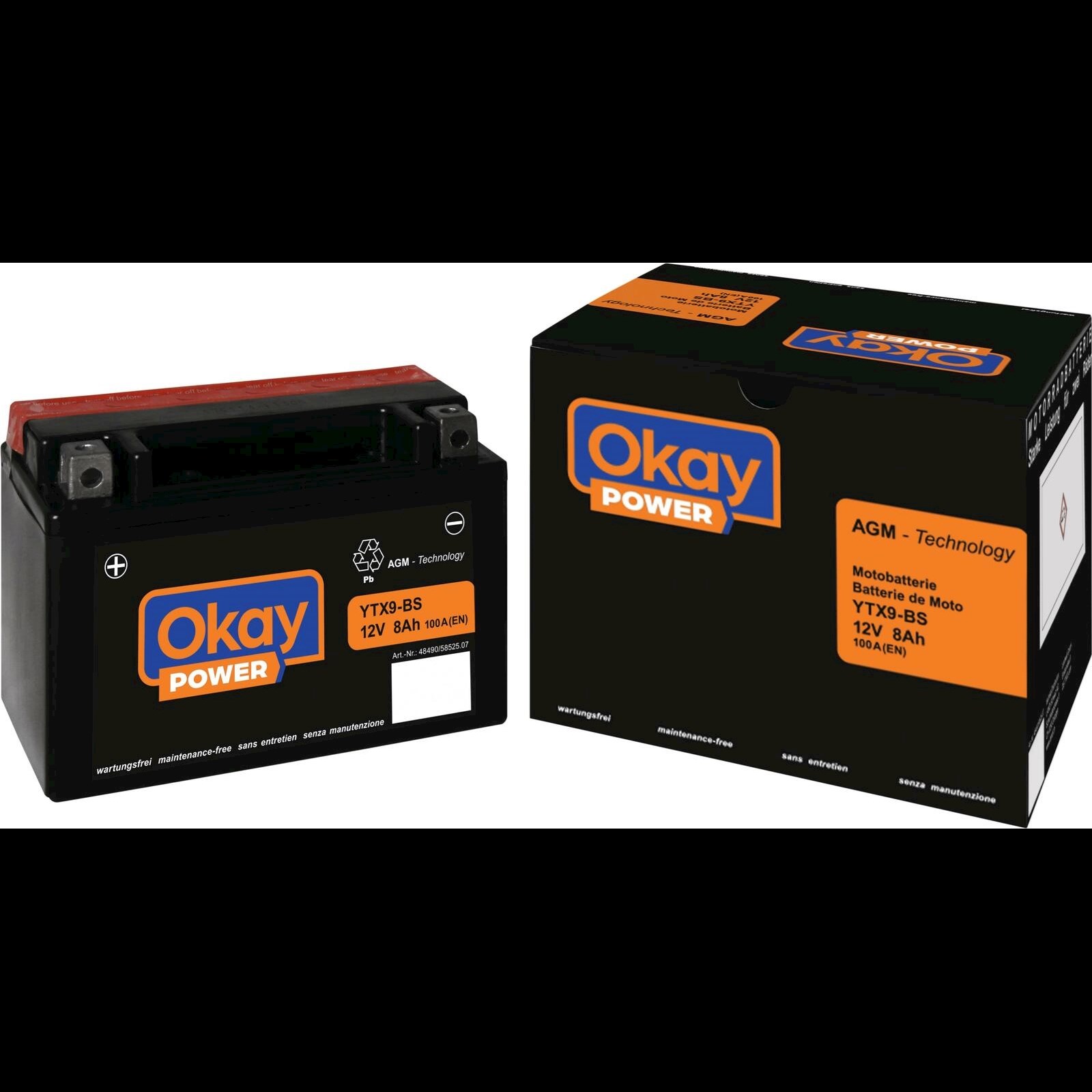 Batterie de démarrage OKAY Power 44Ah/400A Acheter - Accessoires voitures -  LANDI