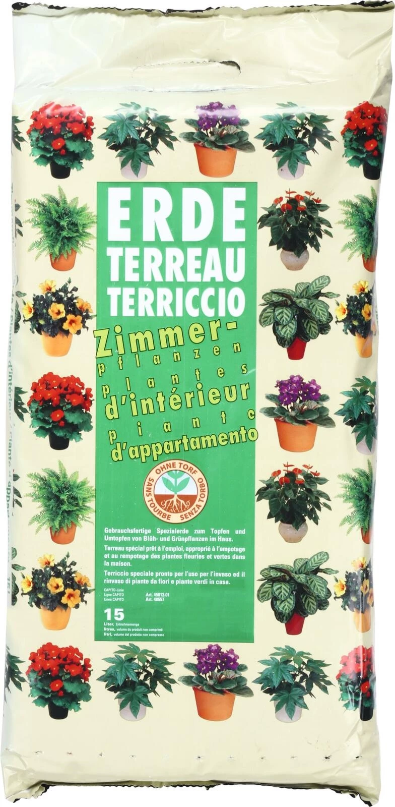 Zimmerpflanzenerde Capito 15l