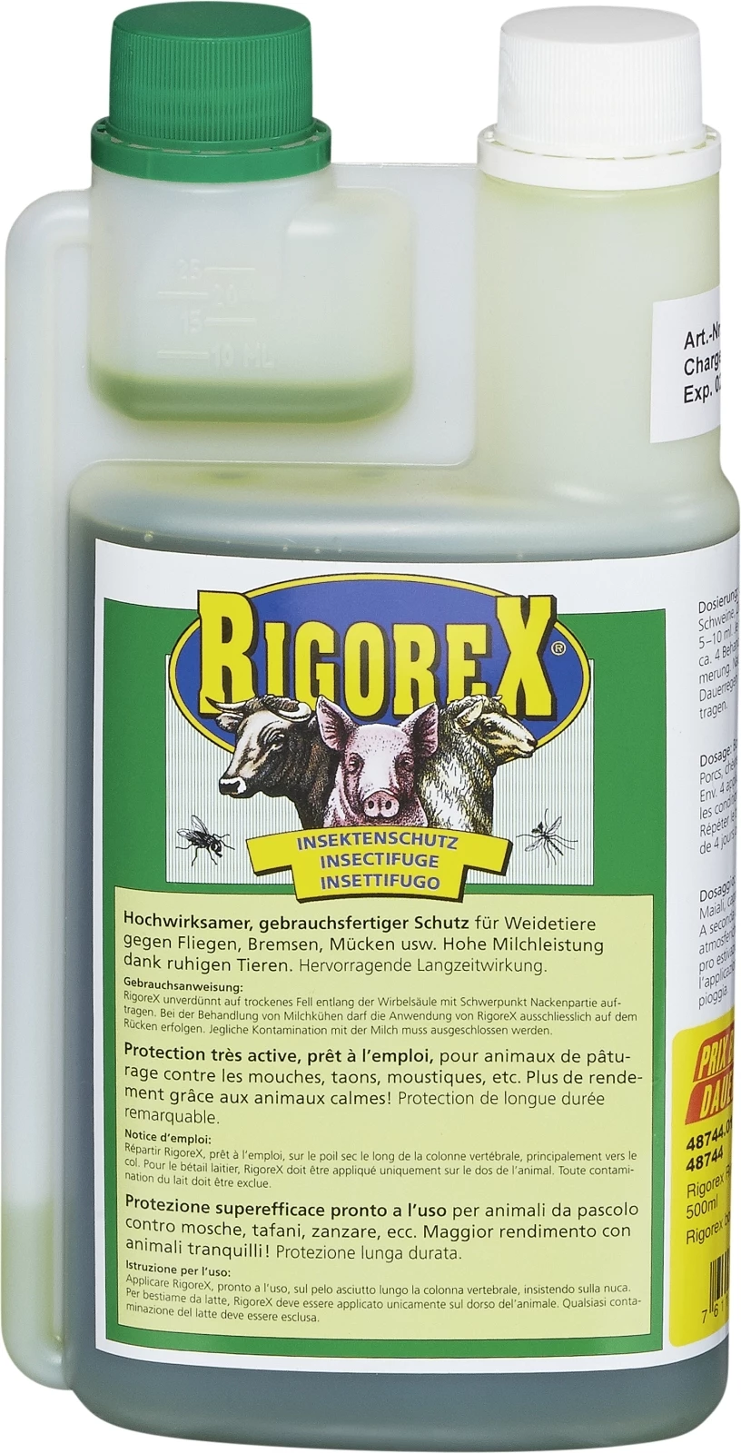 Rigorex Rindvieh Schweine 0,5l